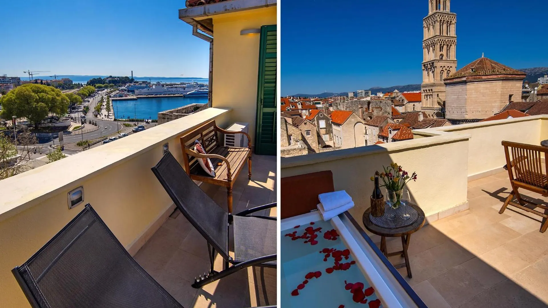Terazza Grande In Diocletian Tower 0*, Split Kroatien
