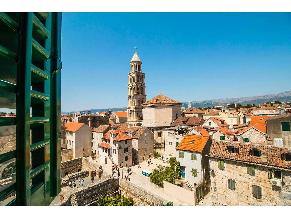 Terazza Grande In Diocletian Tower Daire Split 0*,